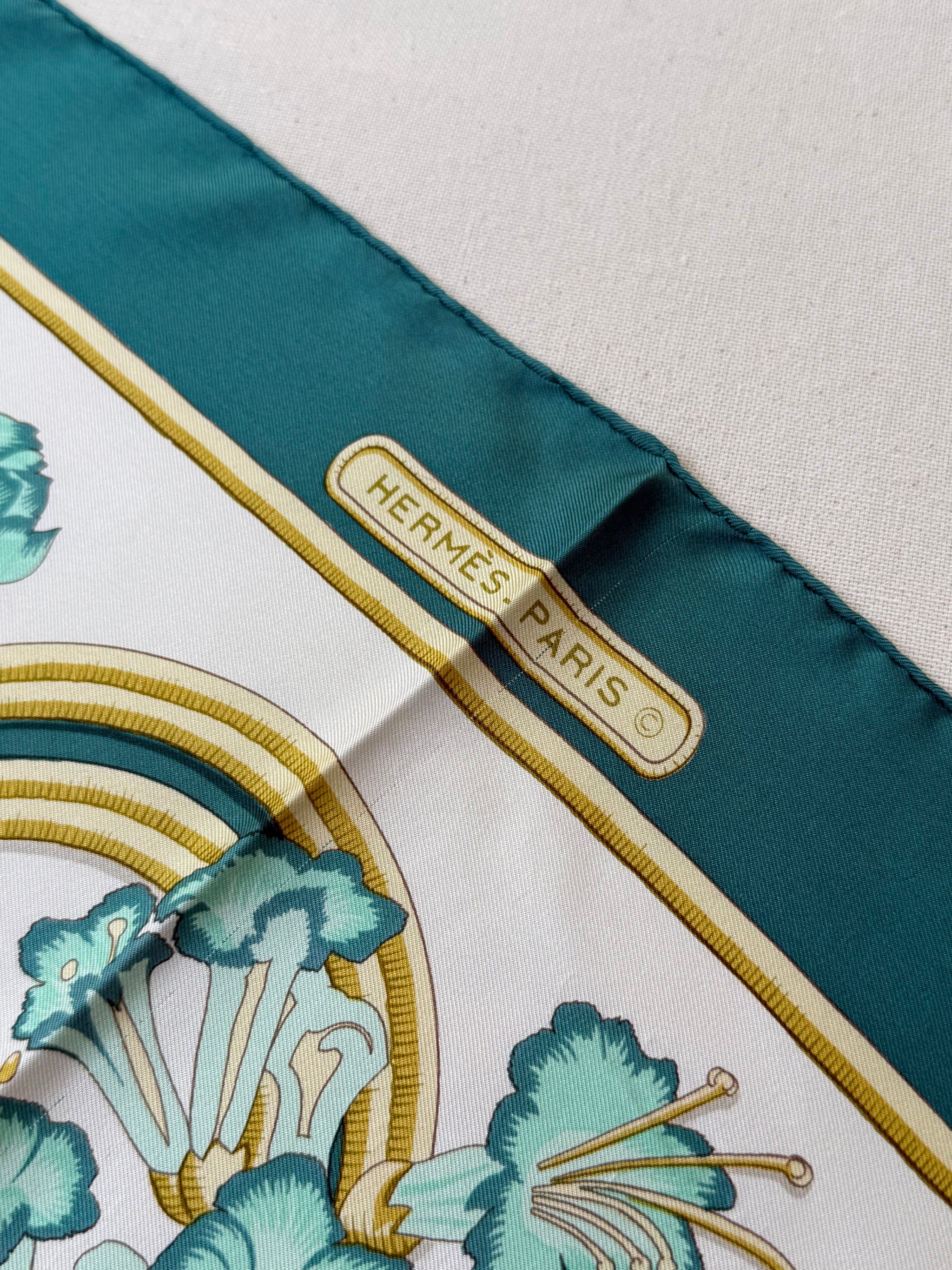 Foulard Hermès – Modèle Caraïbes
