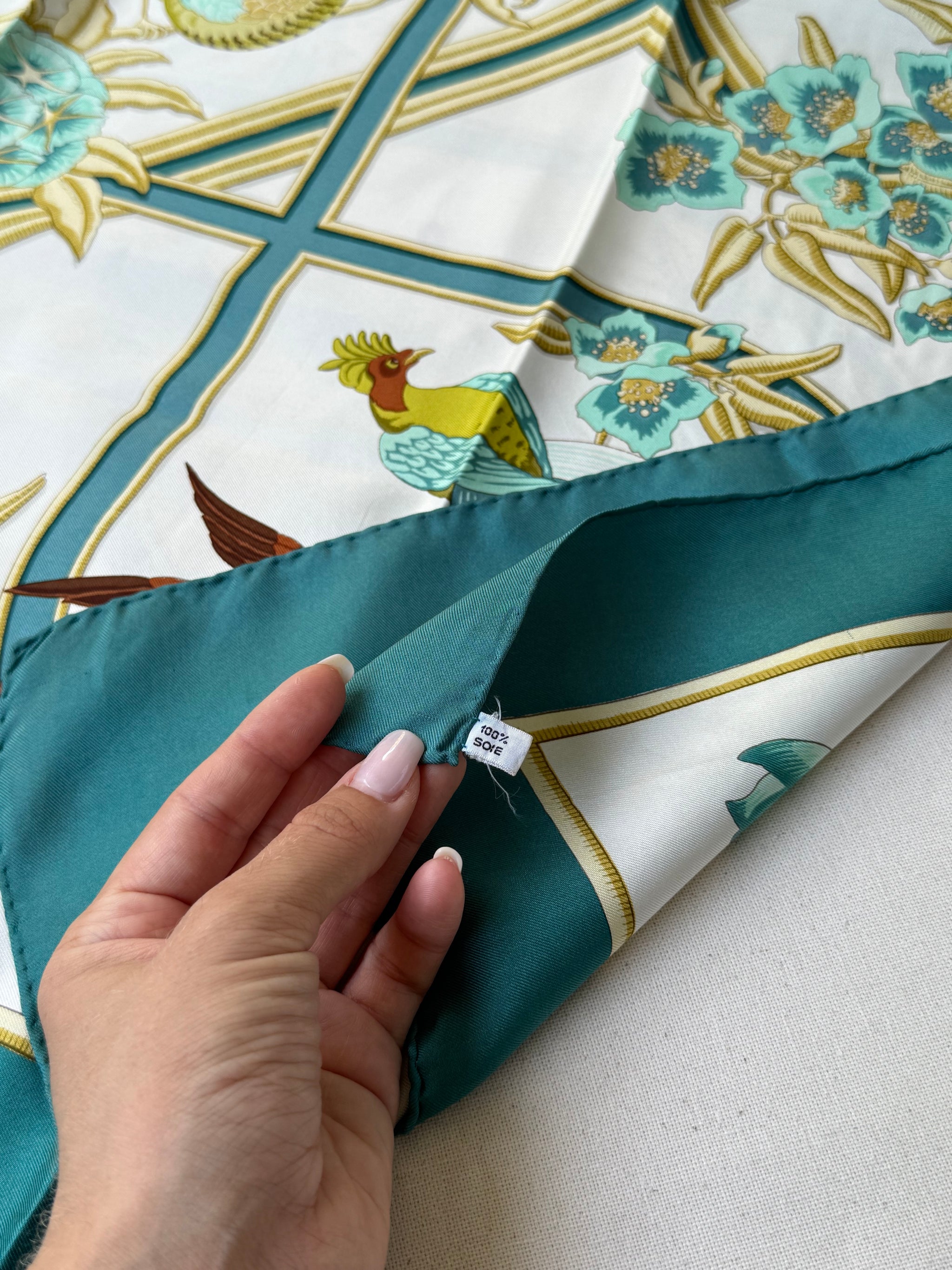 Foulard Hermès – Modèle Caraïbes