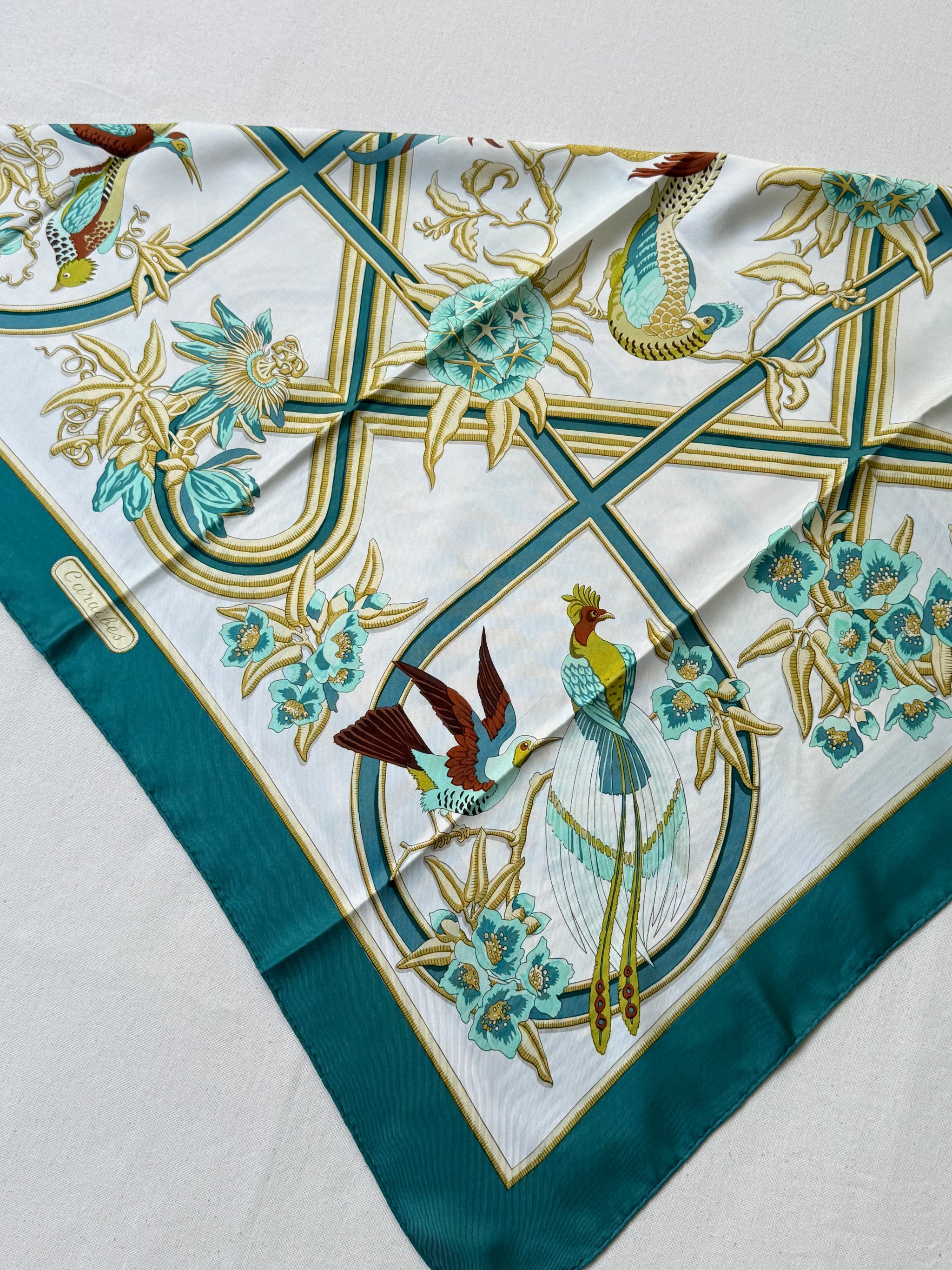 Foulard Hermès – Modèle Caraïbes