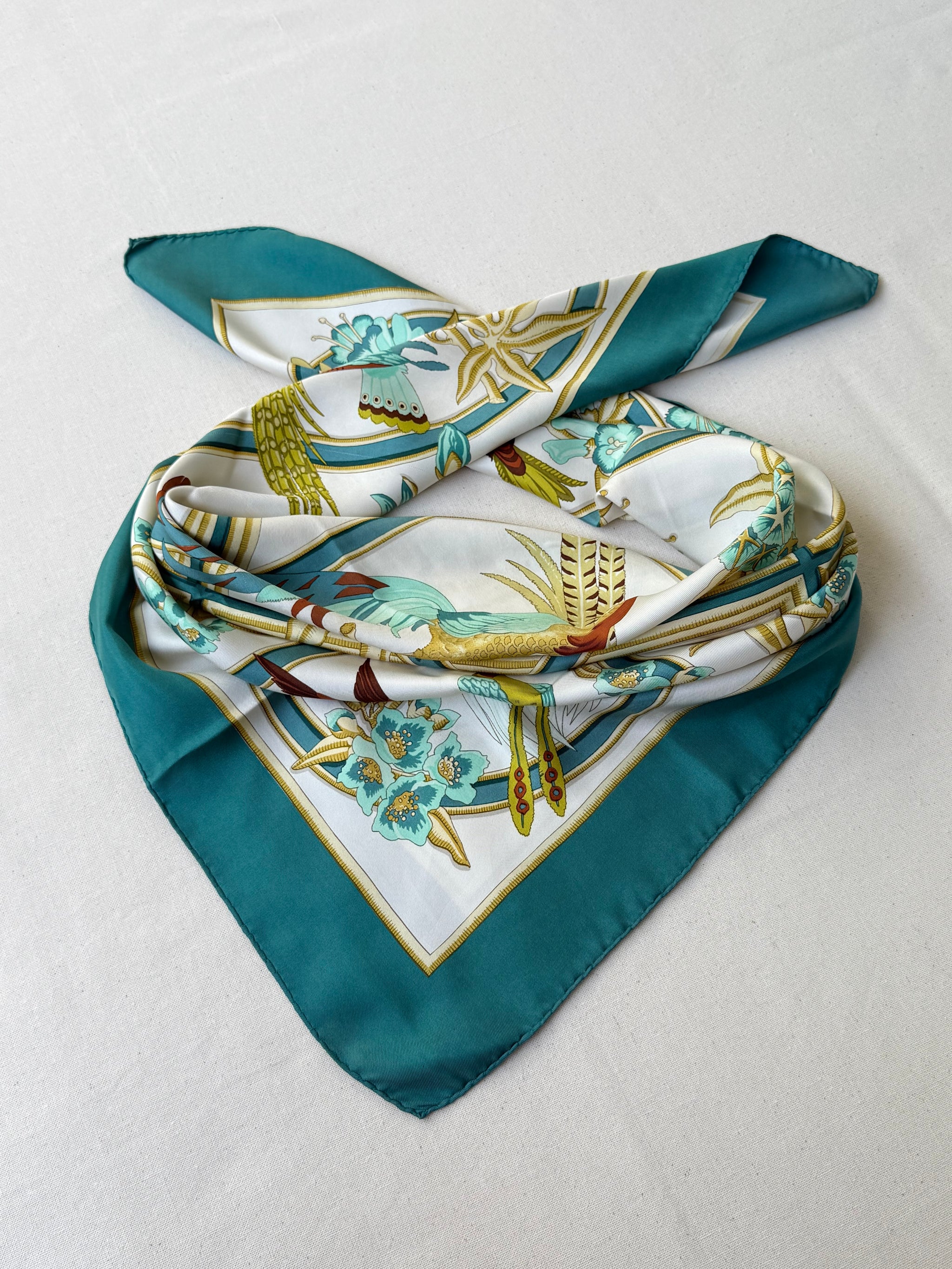 Foulard Hermès – Modèle Caraïbes