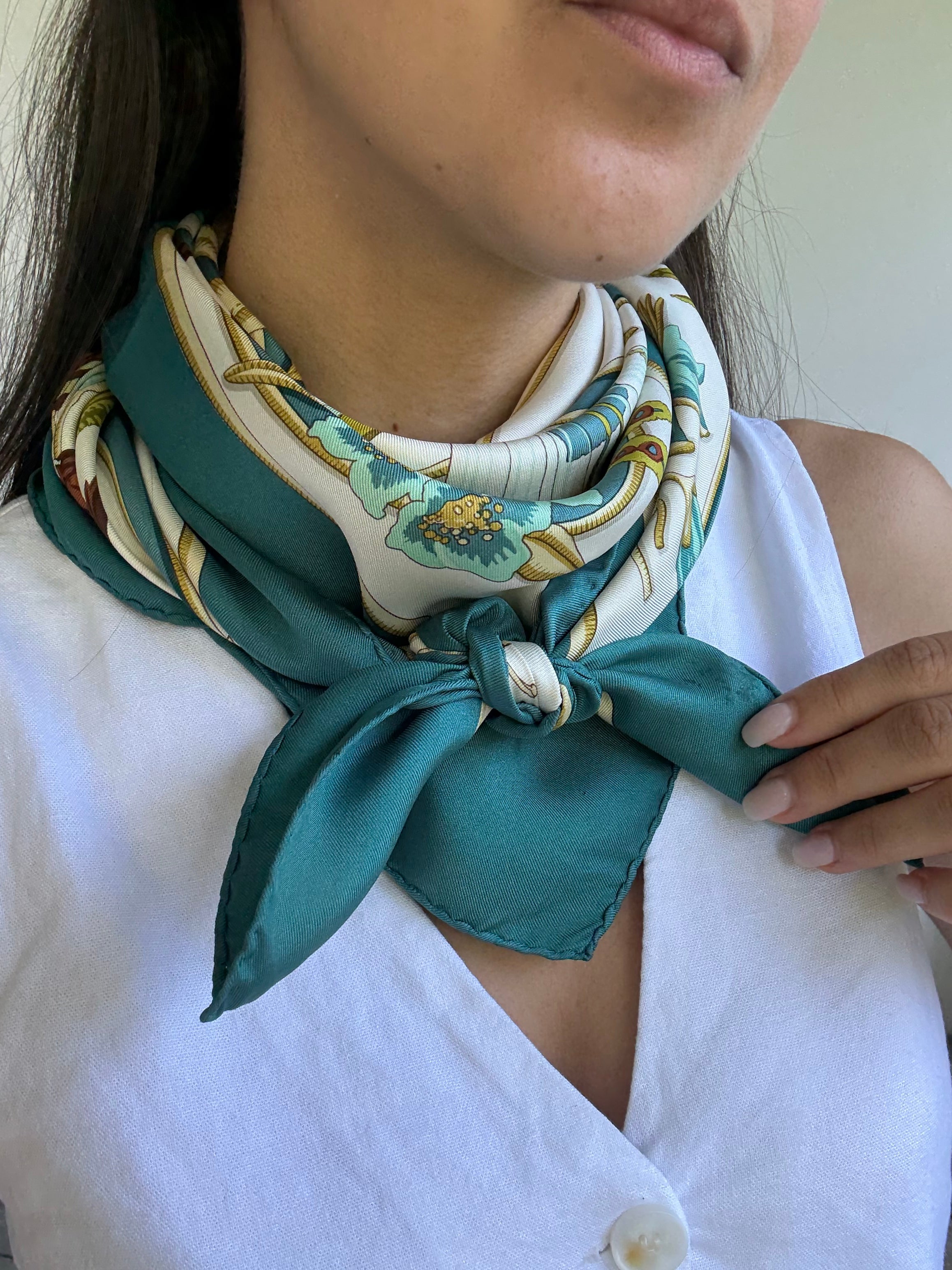 Foulard Hermès – Modèle Caraïbes