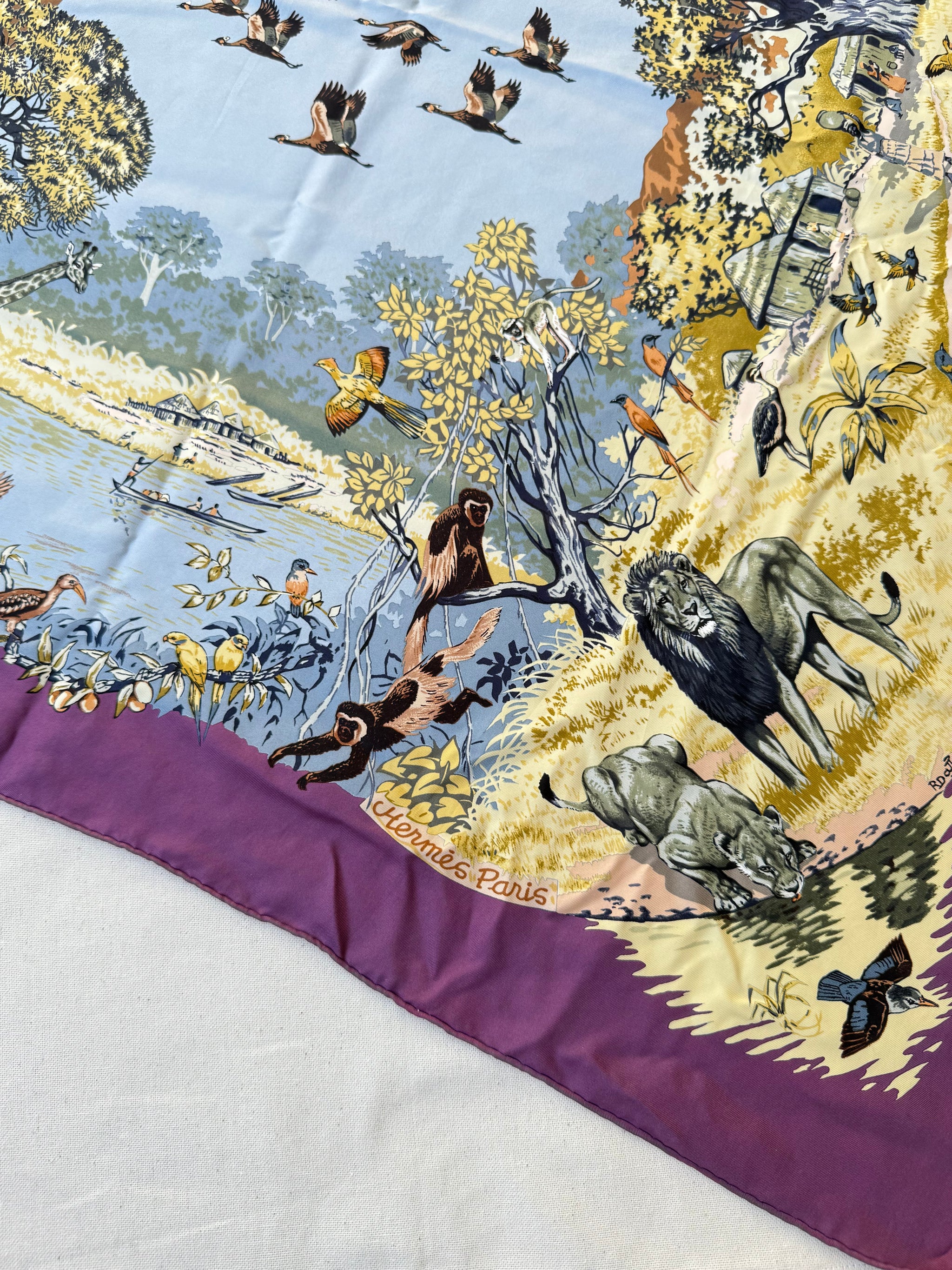 Foulard Hermès – Modèle Africa