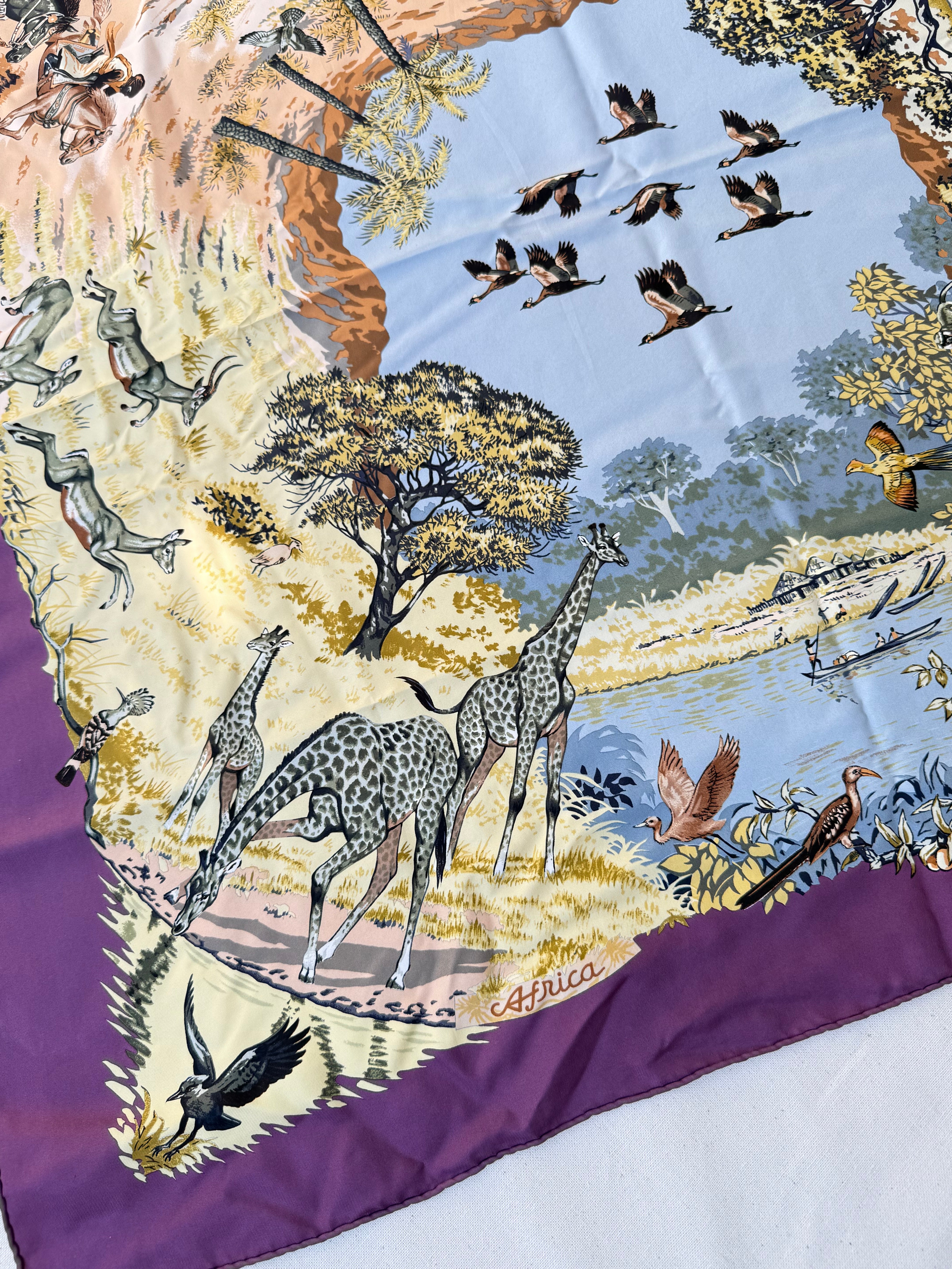 Foulard Hermès – Modèle Africa