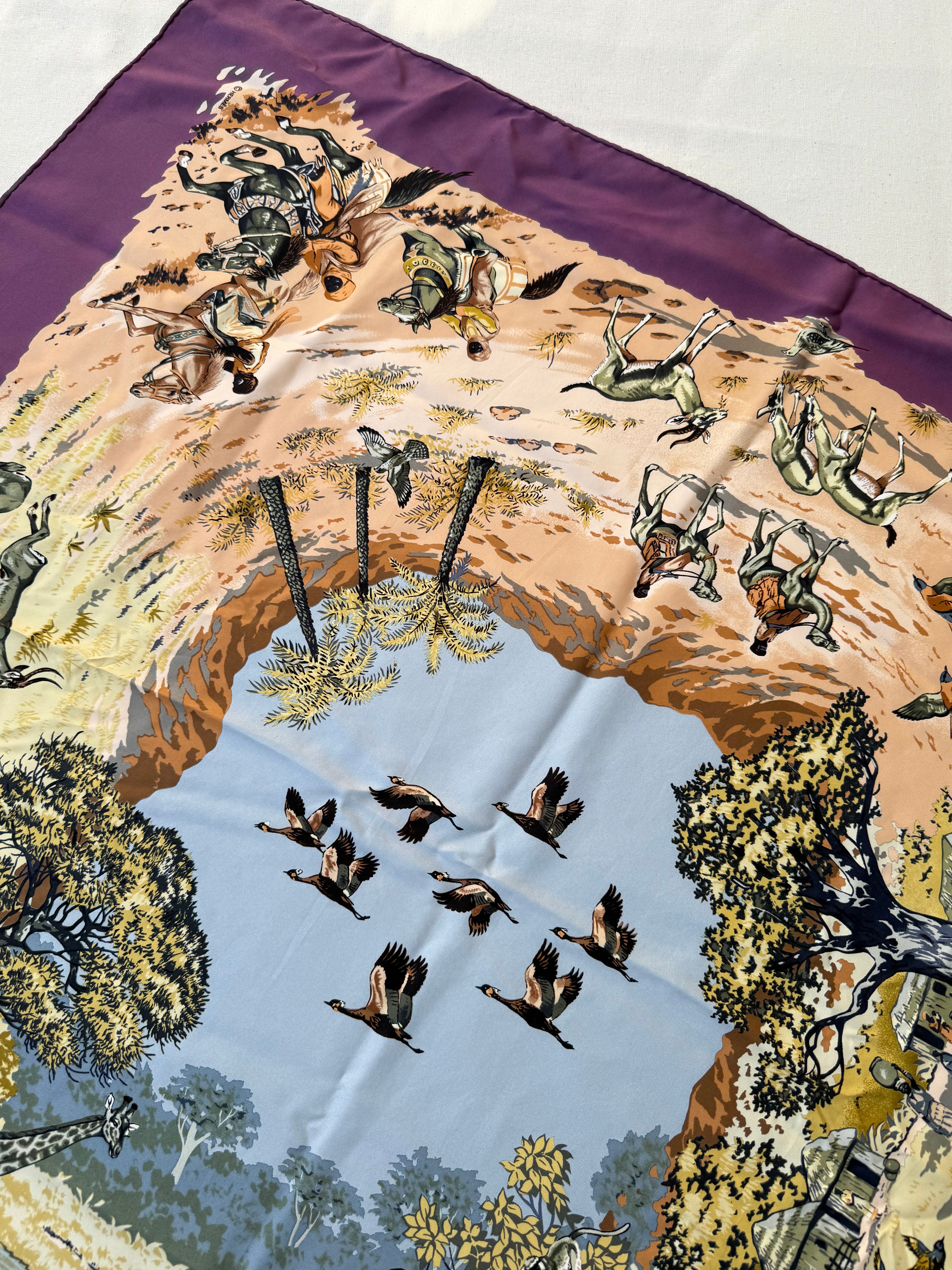 Foulard Hermès – Modèle Africa