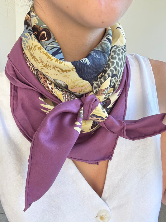 Foulard Hermès – Modèle Africa