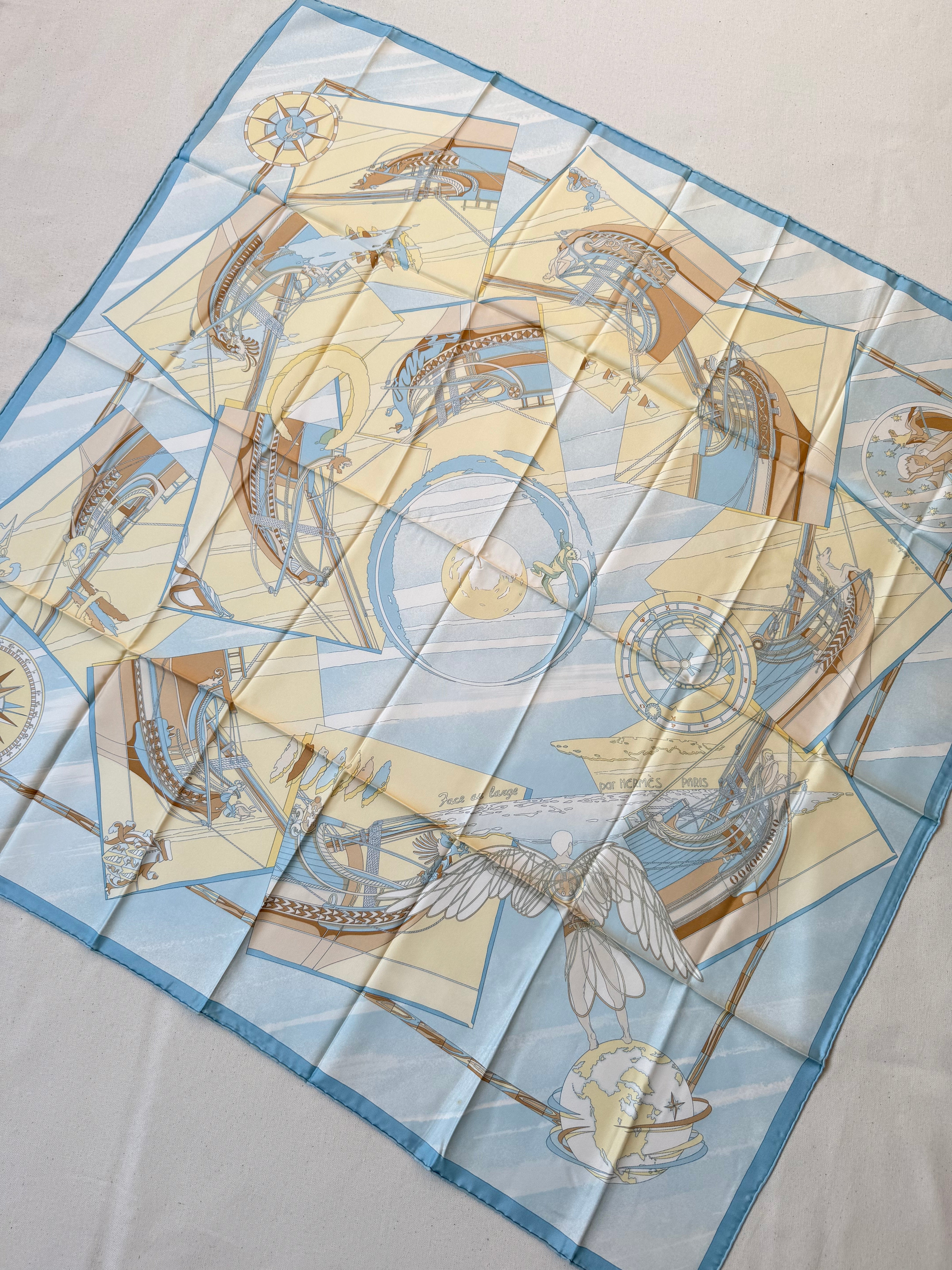 Foulard Hermès – Modèle Face au large