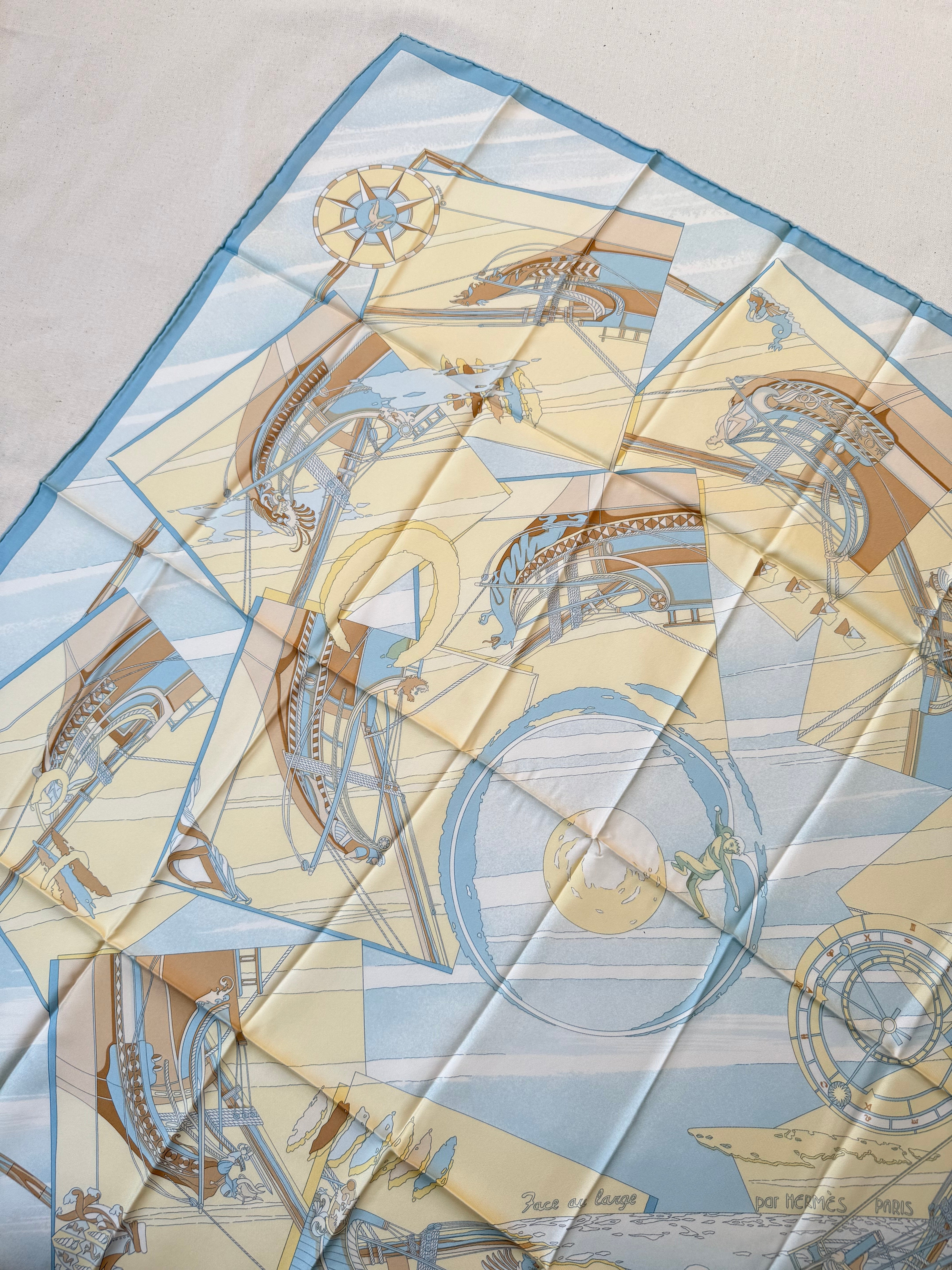 Foulard Hermès – Modèle Face au large