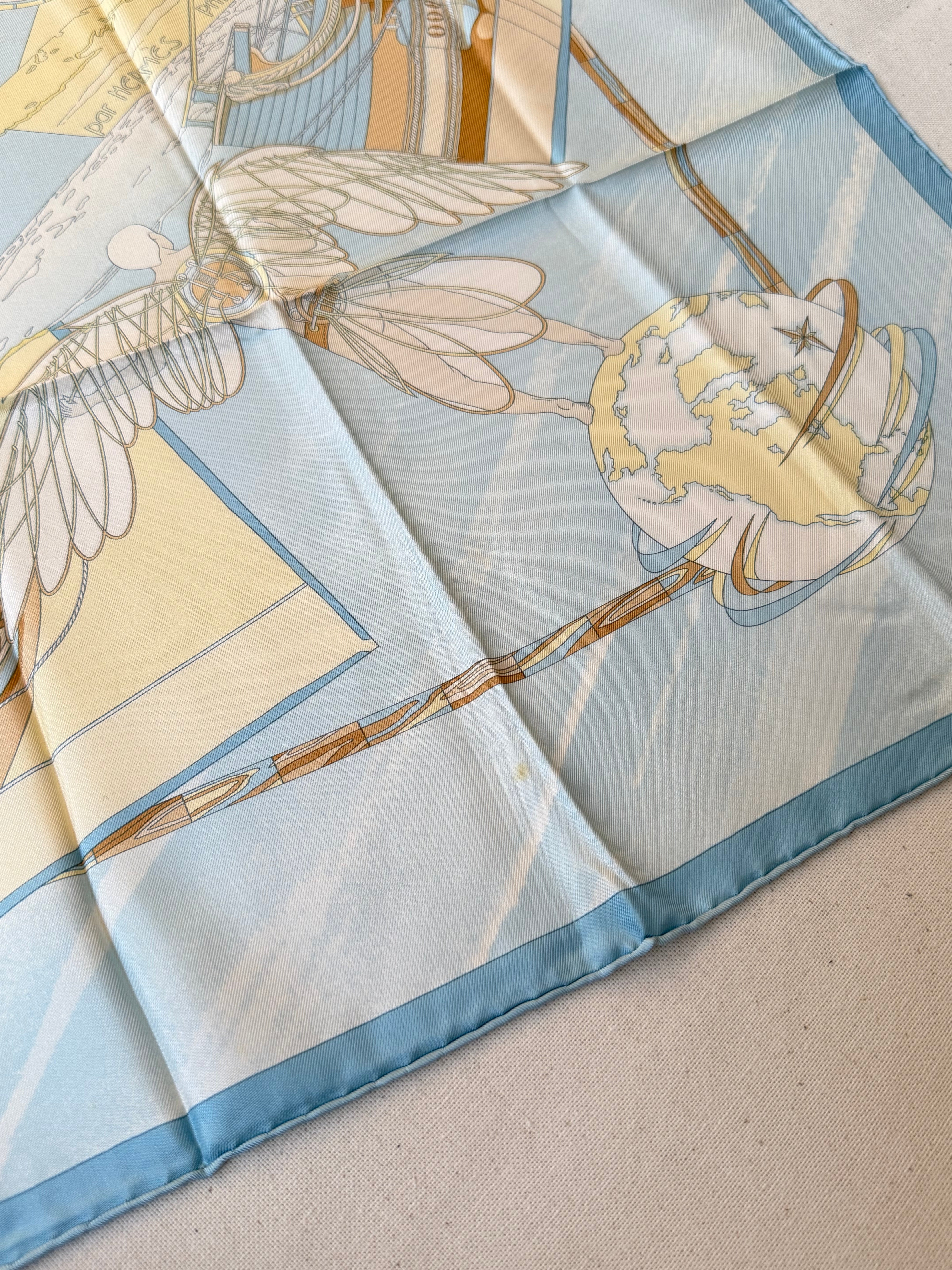 Foulard Hermès – Modèle Face au large