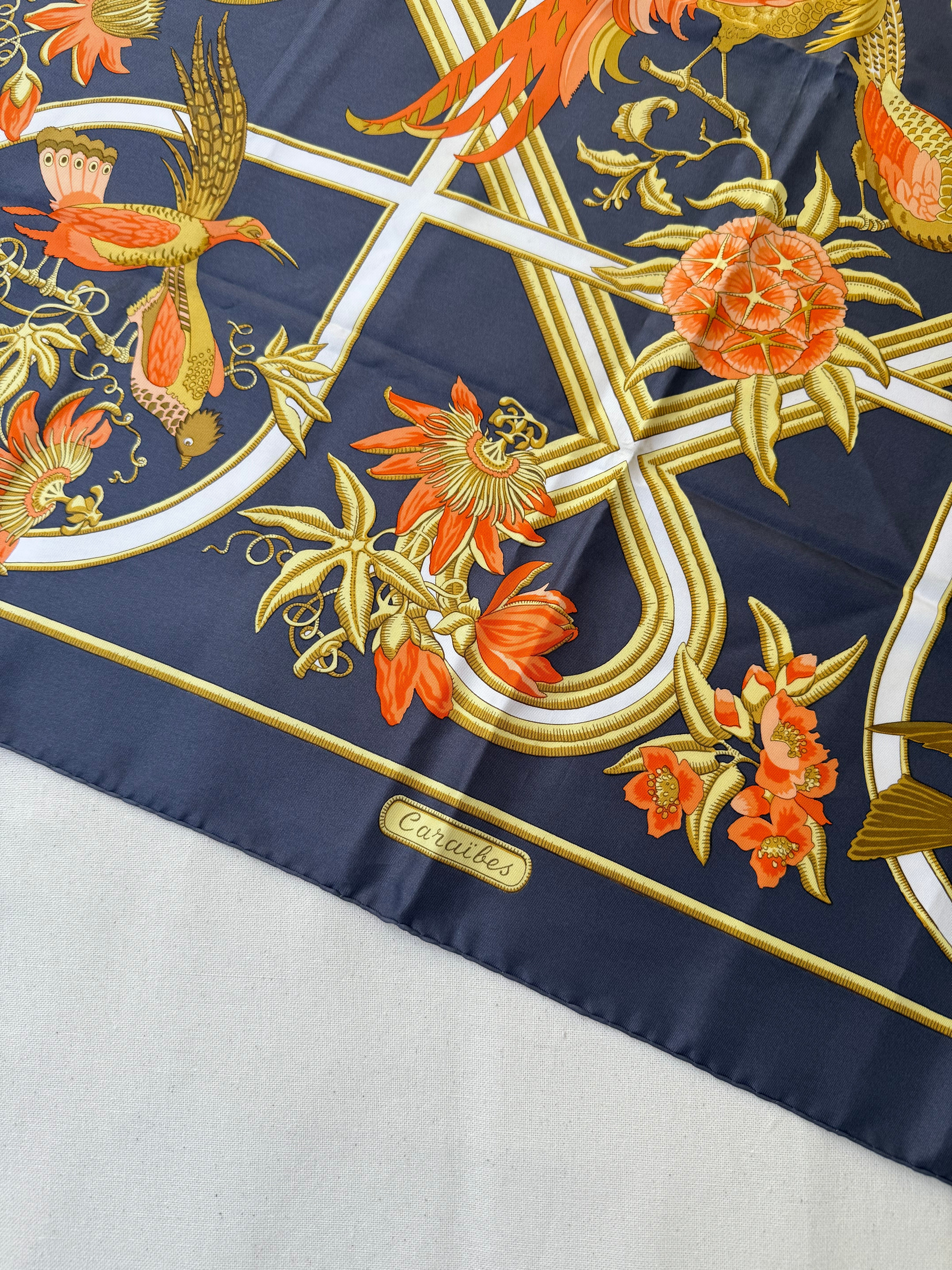 Foulard Hermès – Modèle Caraïbes
