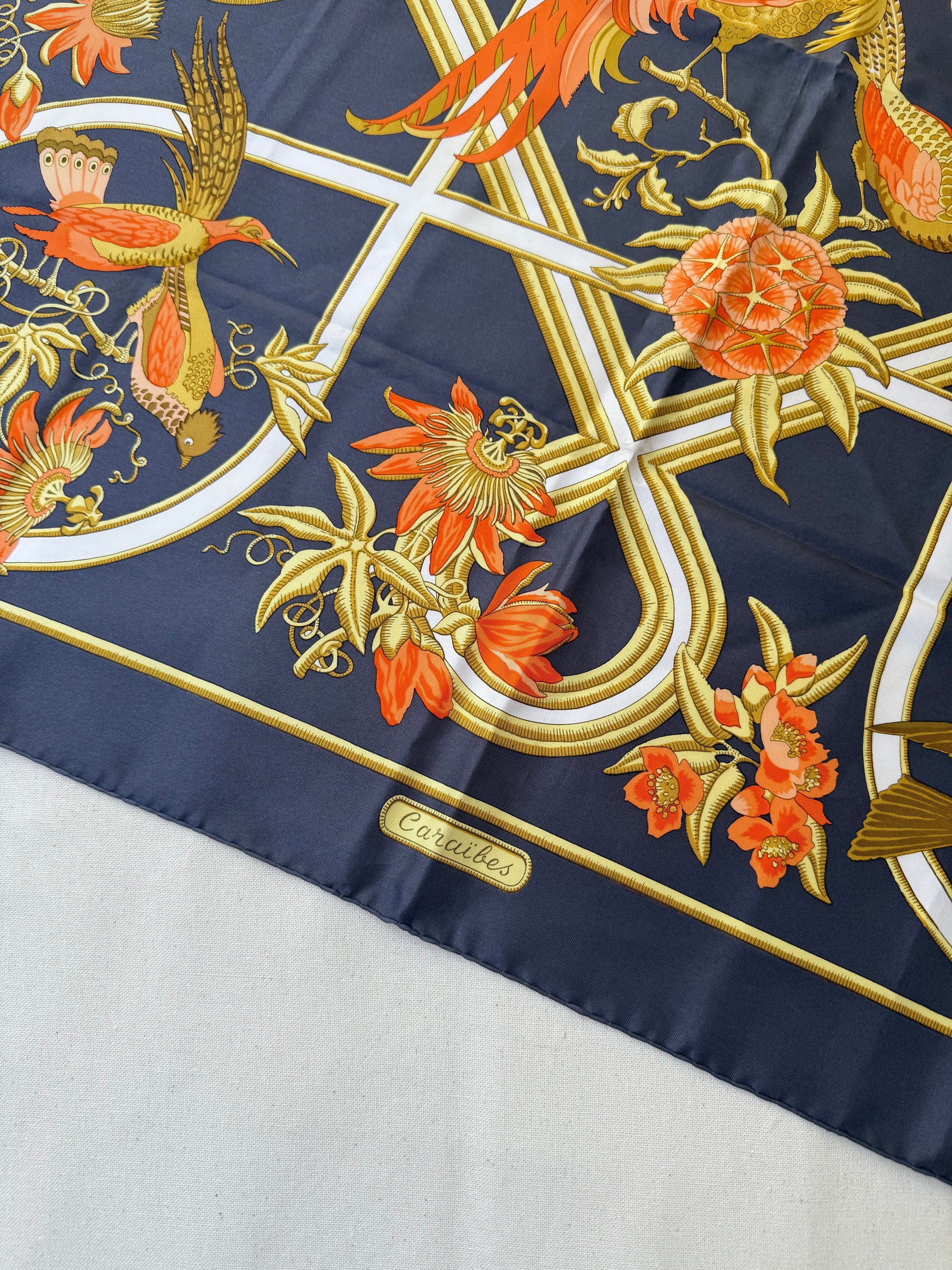 Foulard Hermès – Modèle Caraïbes