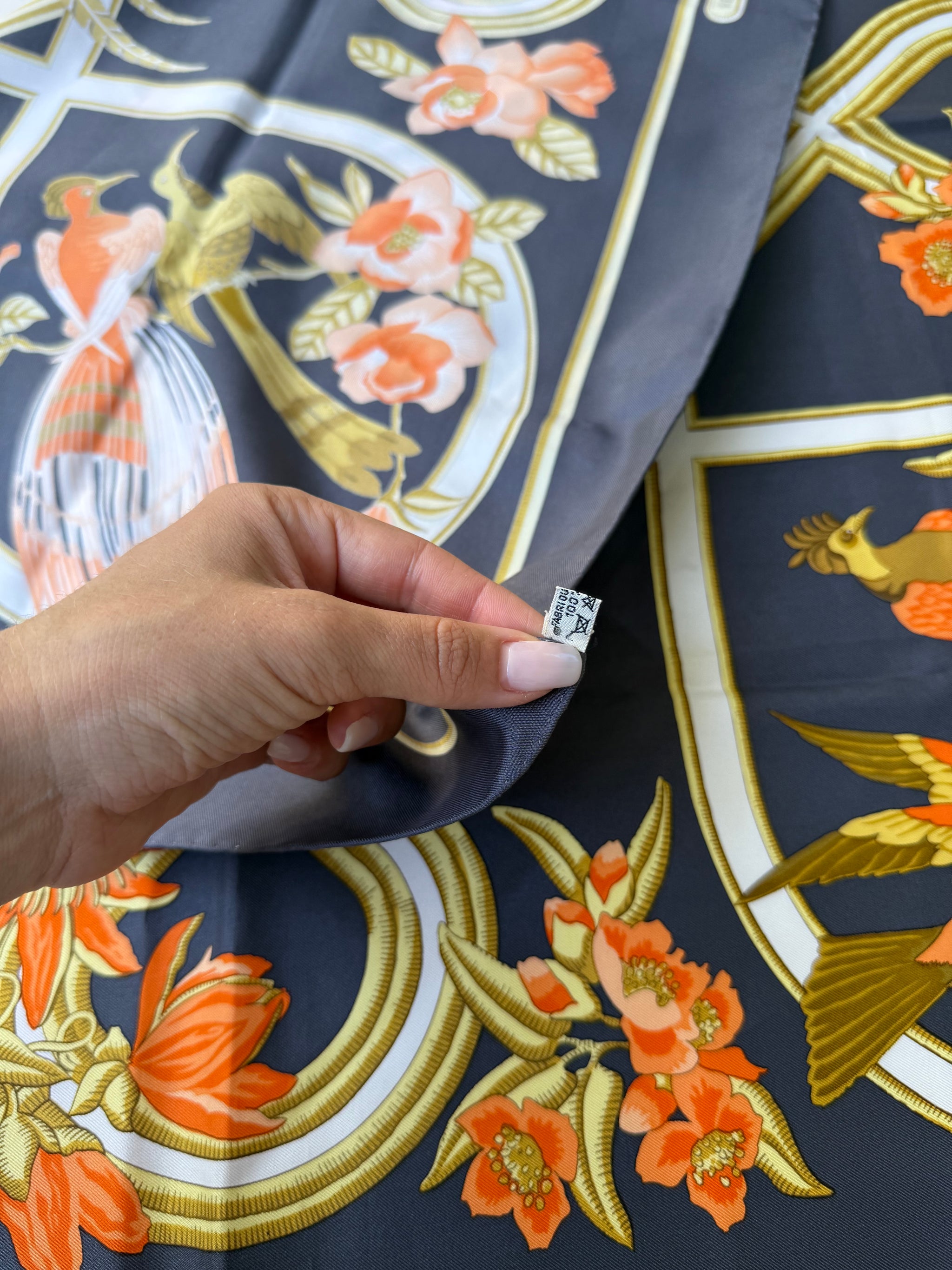 Foulard Hermès – Modèle Caraïbes
