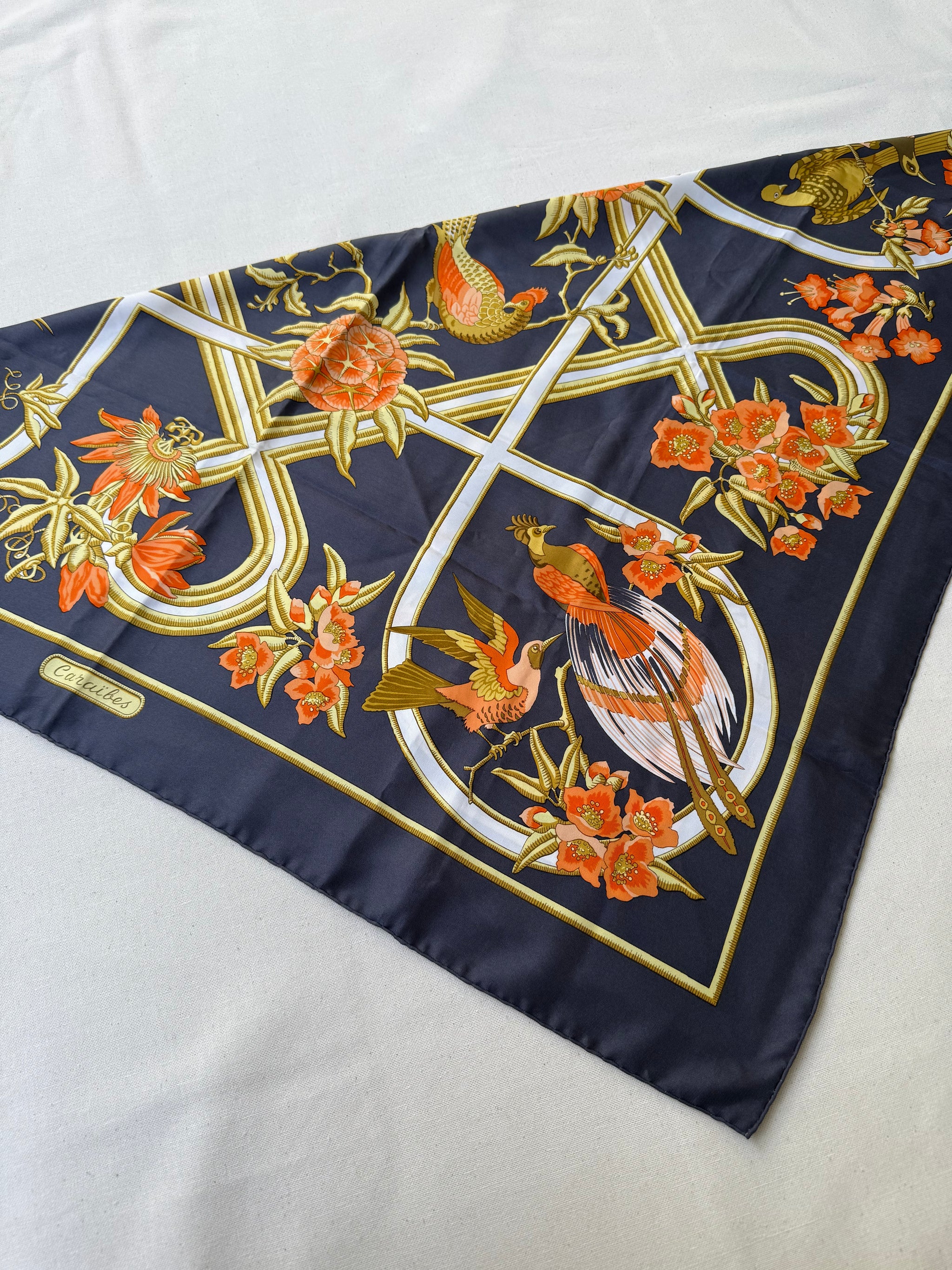 Foulard Hermès – Modèle Caraïbes
