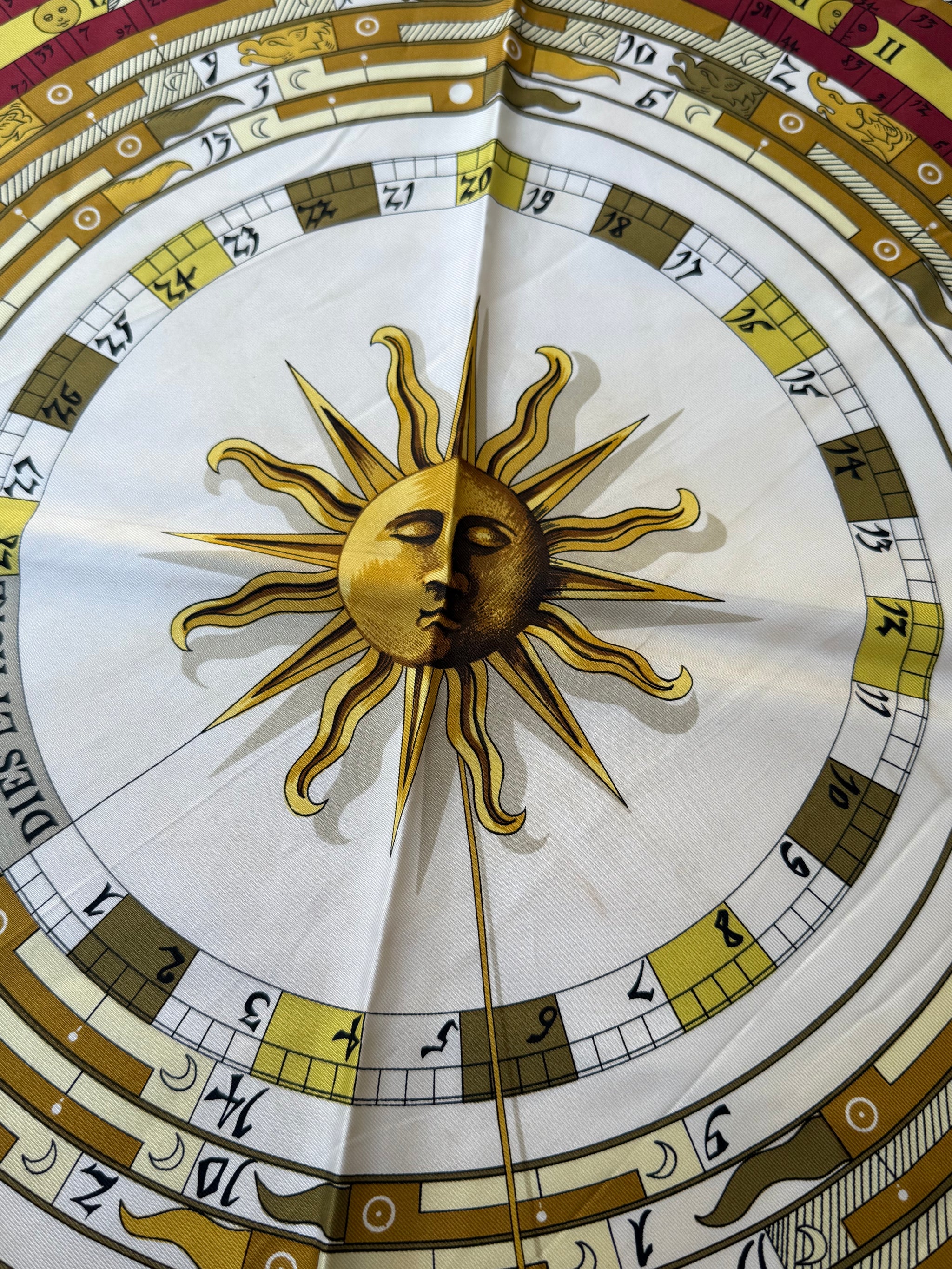 Foulard Hermès – Modèle Astrologie