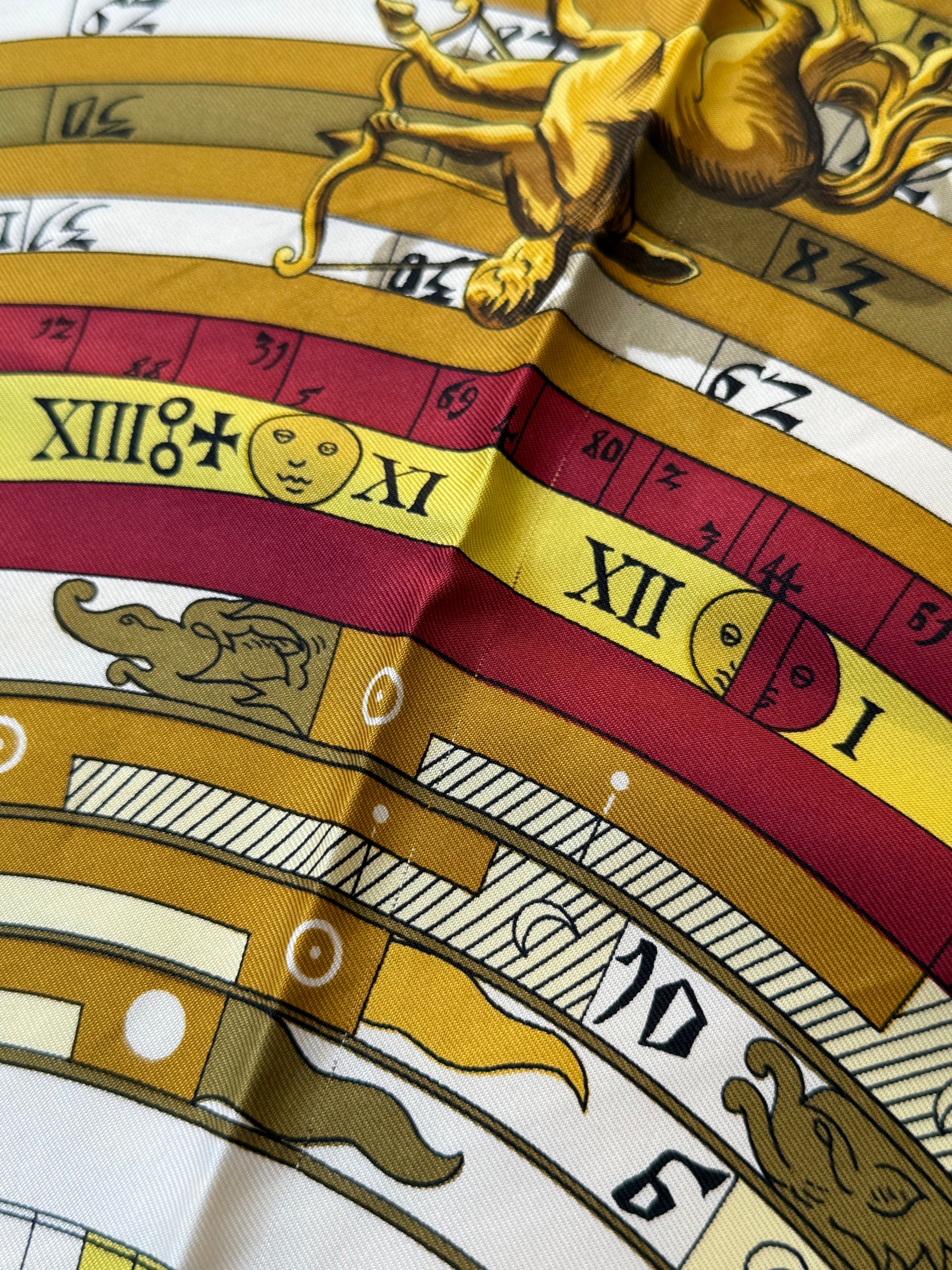 Foulard Hermès – Modèle Astrologie