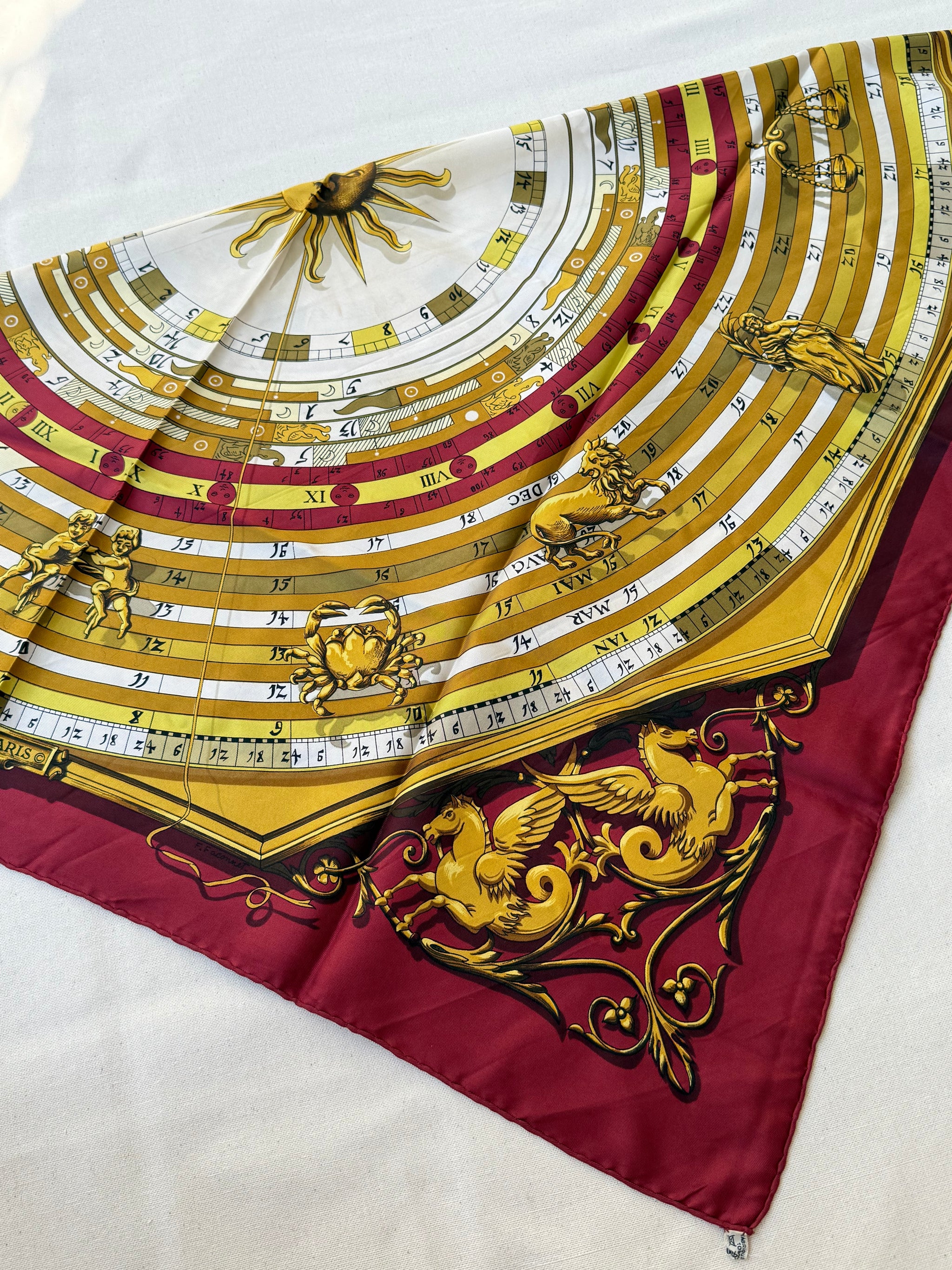 Foulard Hermès – Modèle Astrologie