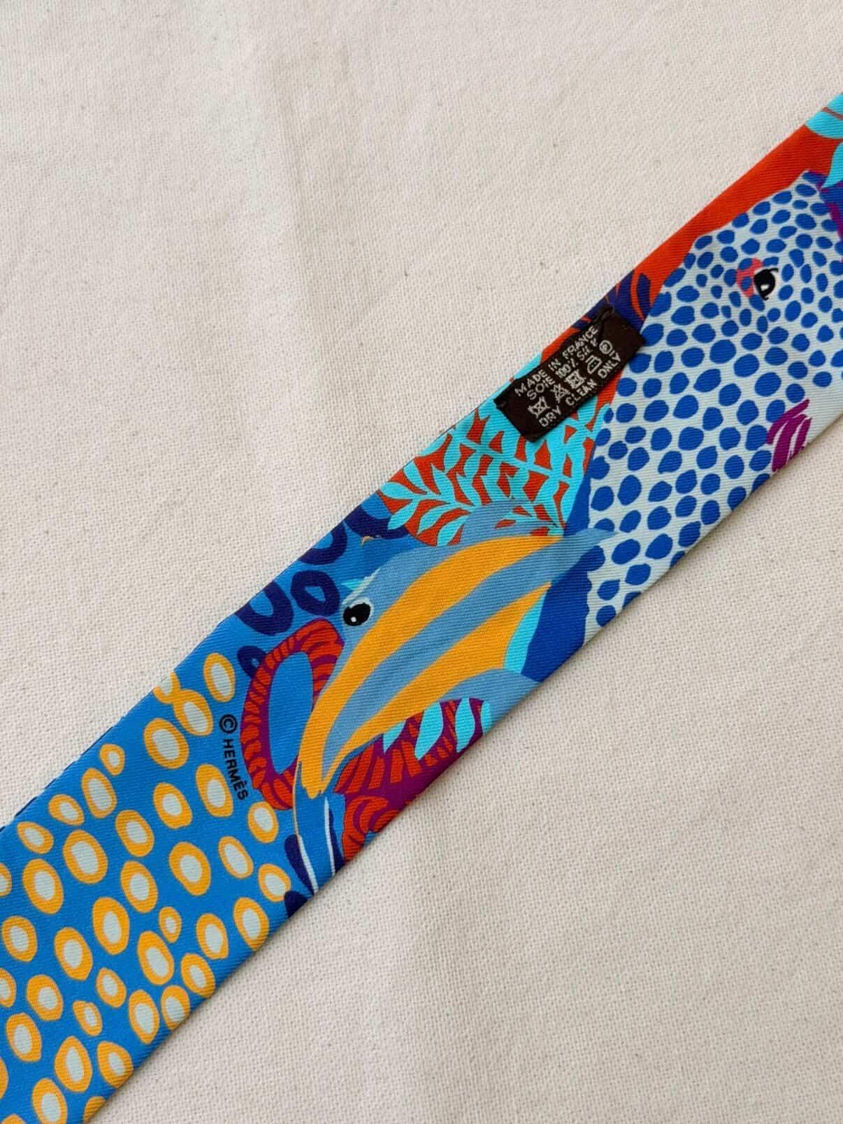 Twilly Hermès – Modèle Under the waves