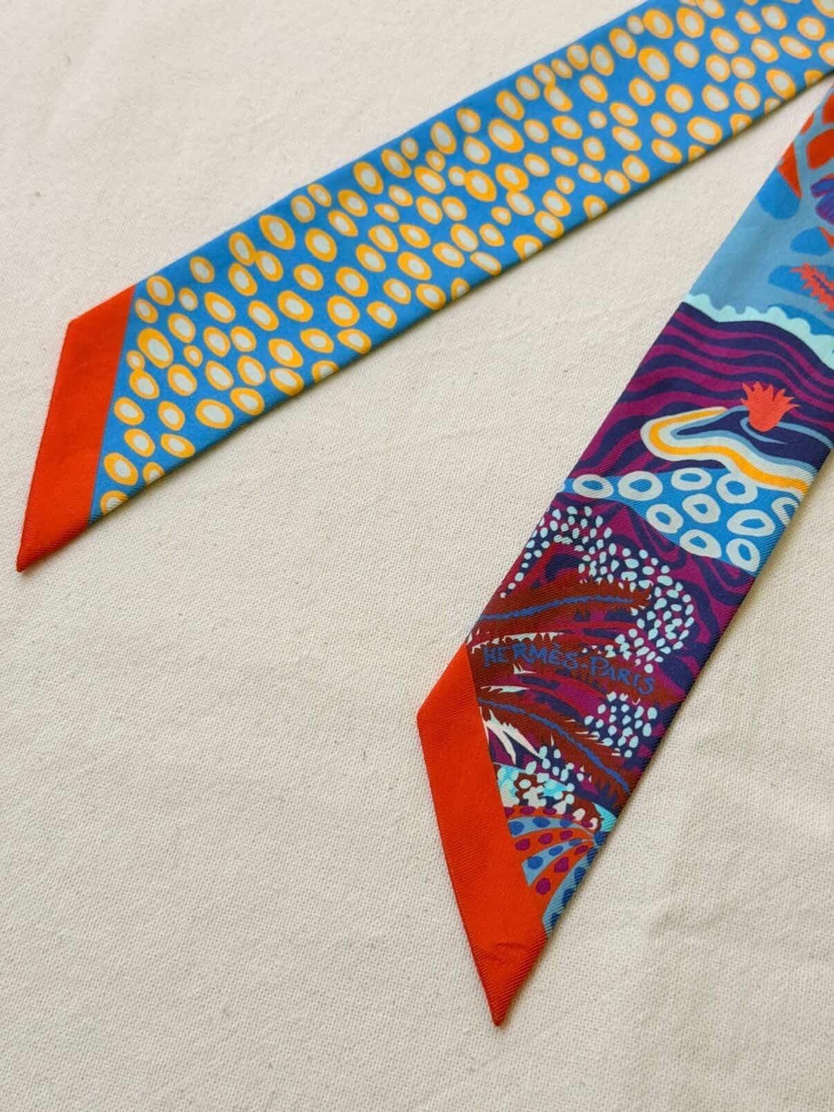 Twilly Hermès – Modèle Under the waves