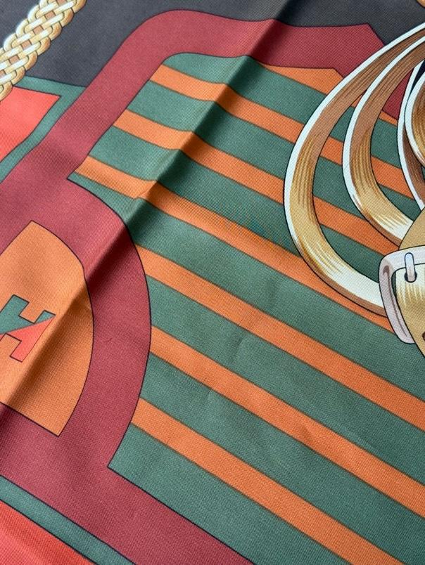 Foulard Hermès – Modèle Coaching