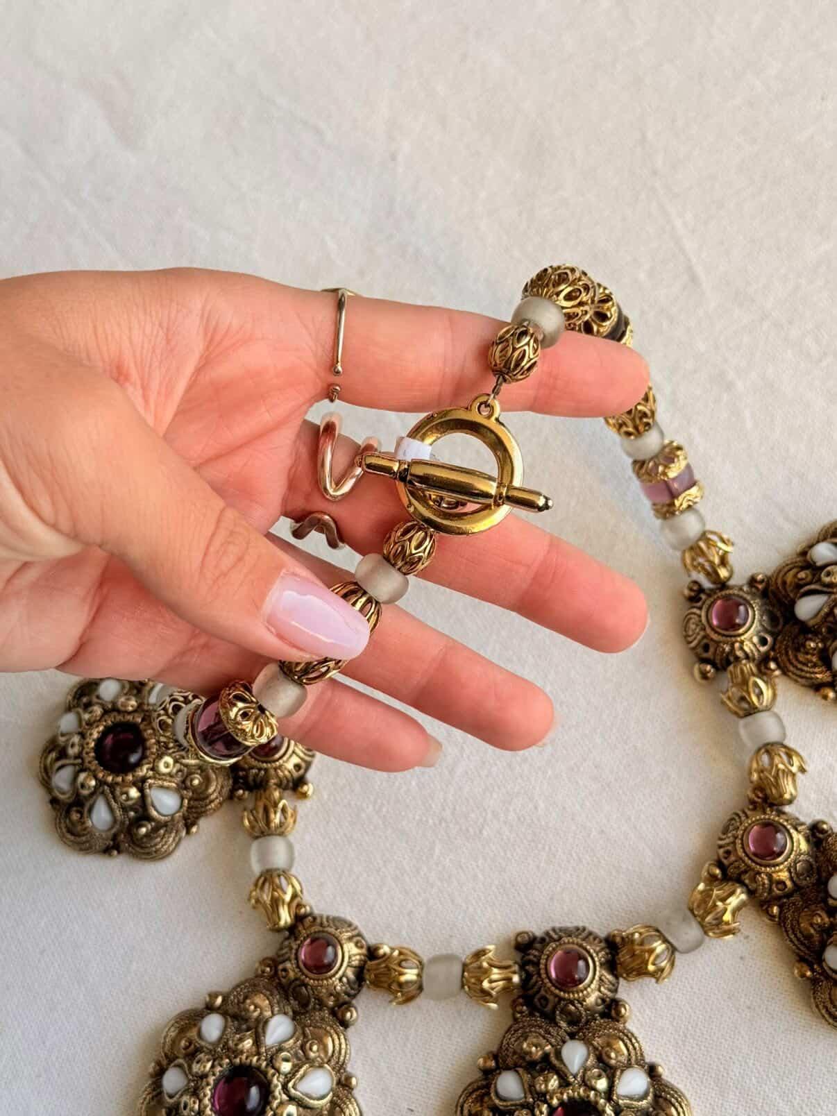 Collier vintage Claire Deve