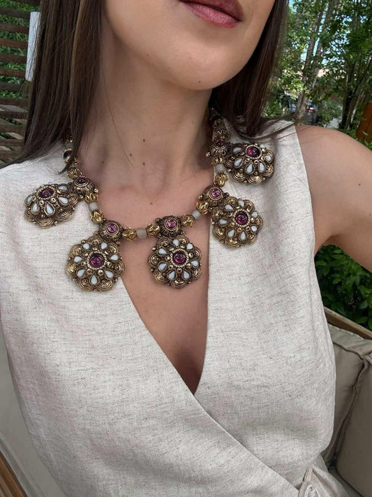 Collier vintage Claire Deve