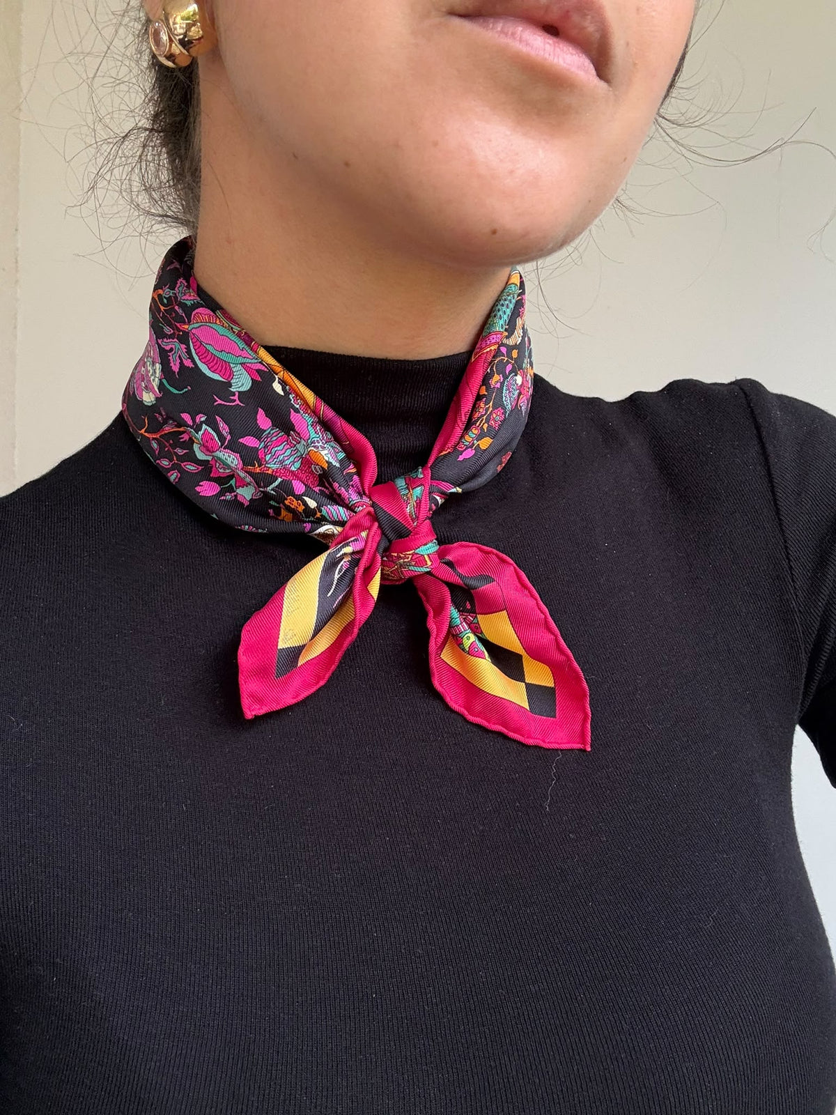 Gavroche Hermès – Modèle Fantaisies indiennes
