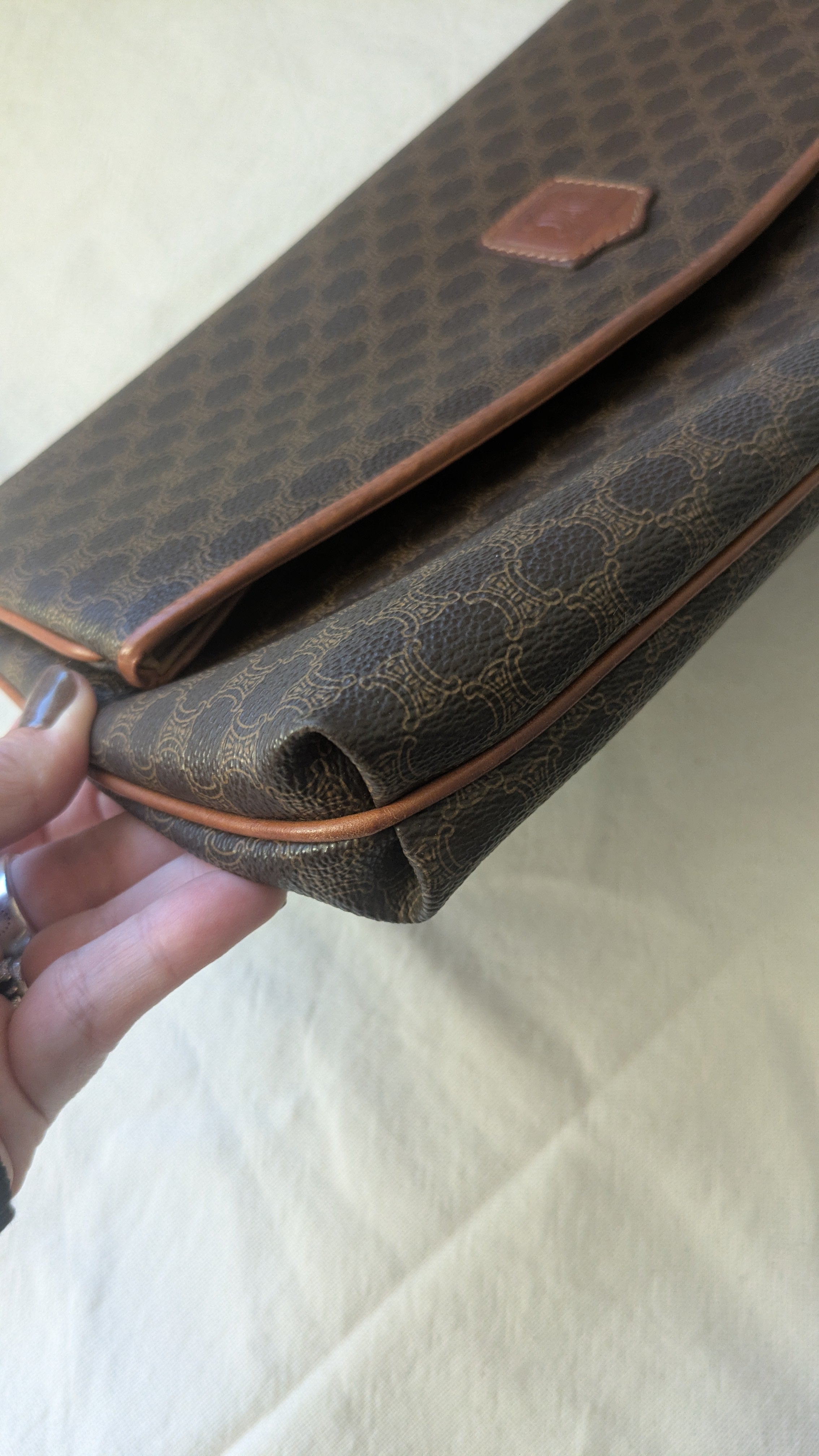 Pochette Céline vintage - Toile triomphe