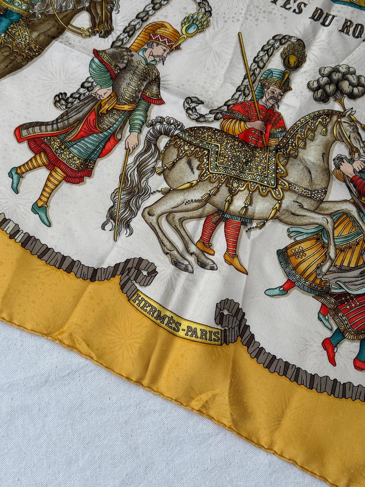 Foulard Hermès – Modèle Les fêtes du roi soleil