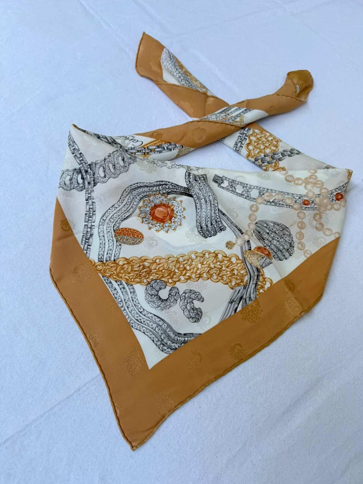 Foulard Cartier – Motif bijouterie